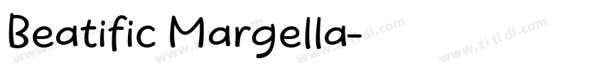 Beatific Margella字体转换